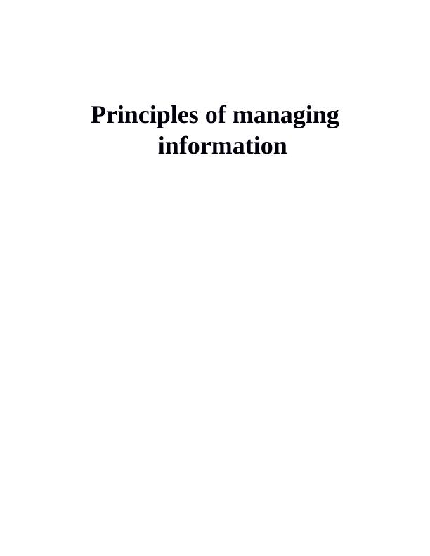 Principles of managing information Assignment_1
