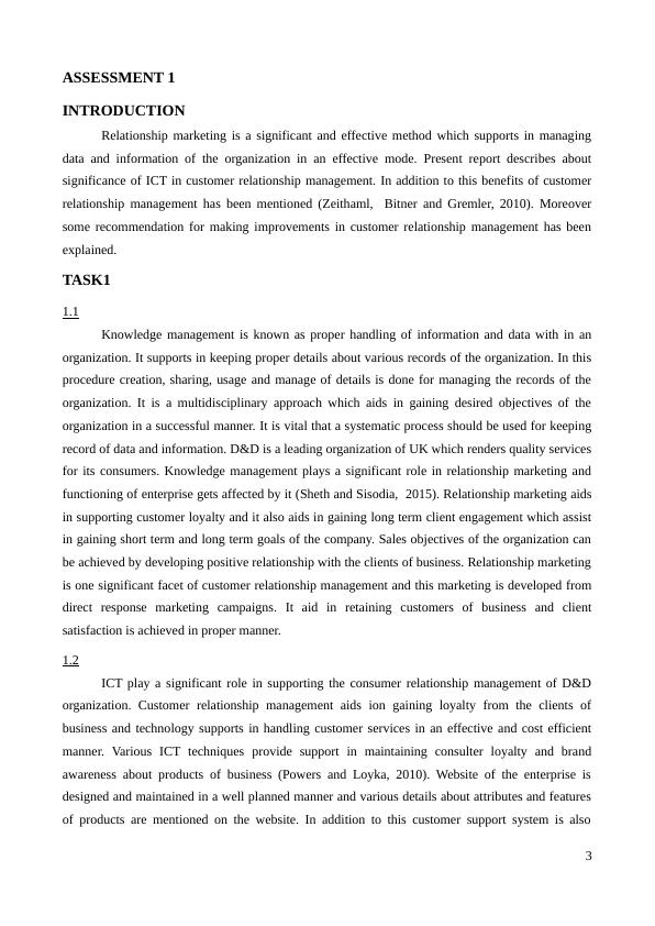 contemporary issues in marketing management assignment