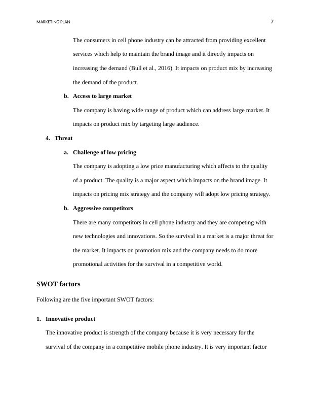 Report | Marketing Plan of Samsung_8