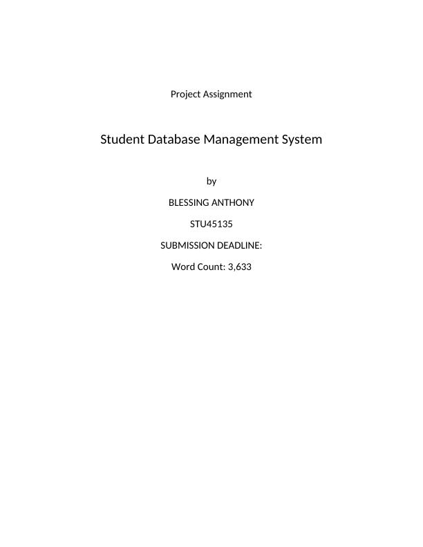 Assignment on Database Management System_1