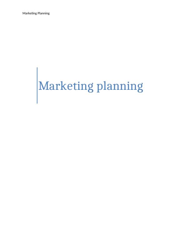 Marketing Plan Contents_1