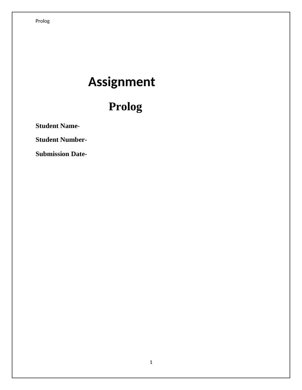 Prolog Assignment (Doc)_1