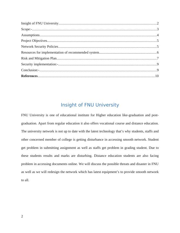FNU University - An Educational Institute for Higiene_2