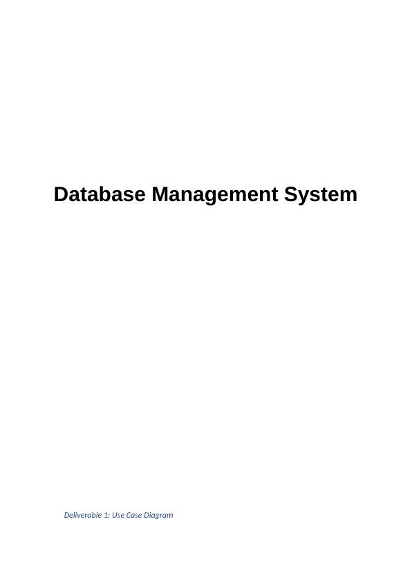 Database Management System._1