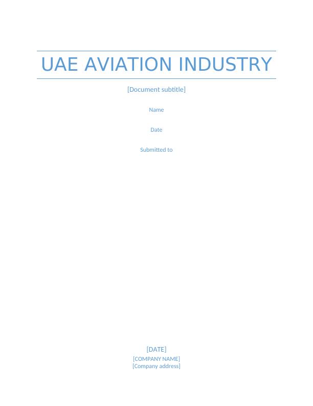 UAE Aviation Industry: Development of Airports, Connectivity between Abu Dhabi and Dubai, Helicopter Sightseeing and Evolution of Helicopter Taxi_1