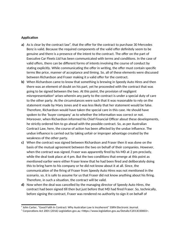 Assignment on Australian Consumer Law_2
