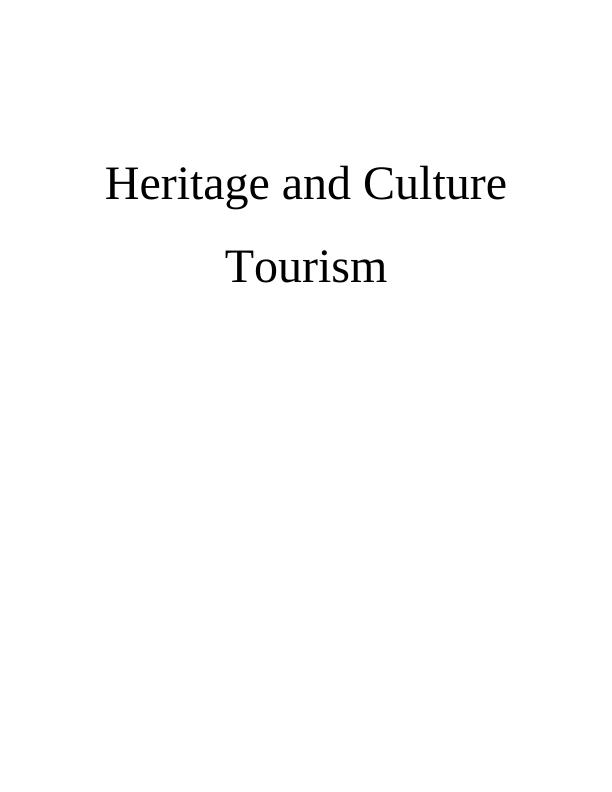Heritage and Culture Tourism - PDF_1