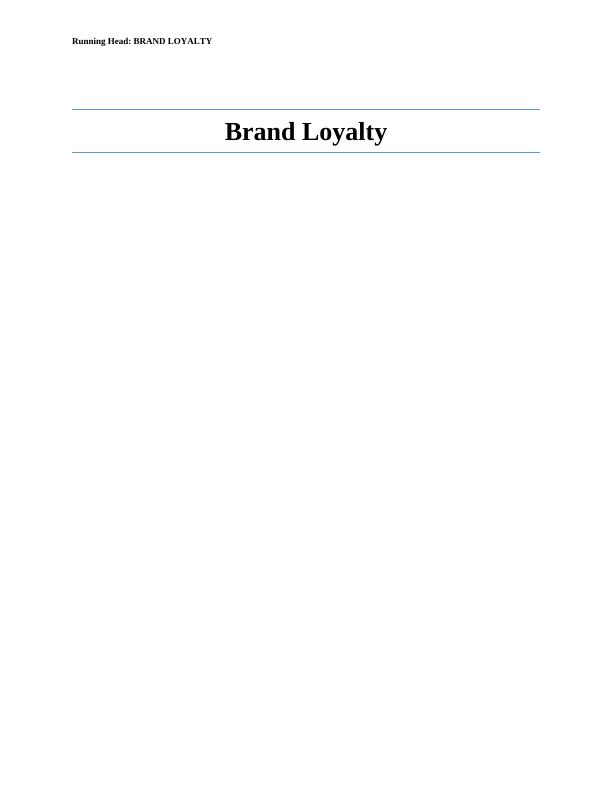 Brand Loyalty_1