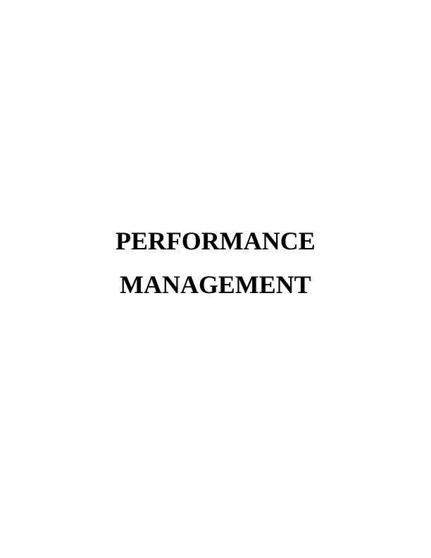 Performance & Financial Management_1
