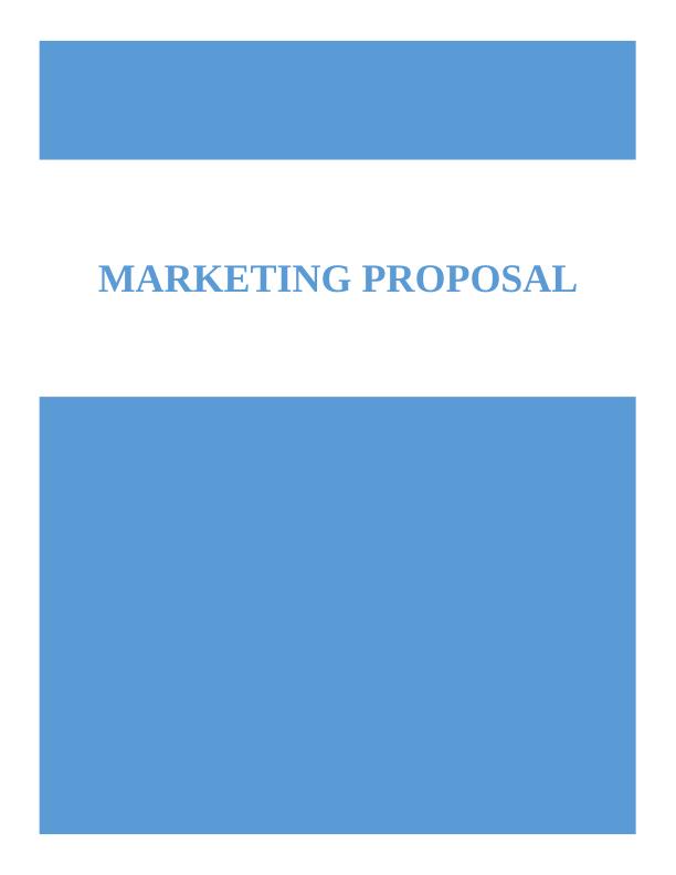 Marketing Proposal Assignment Apple Inc_1