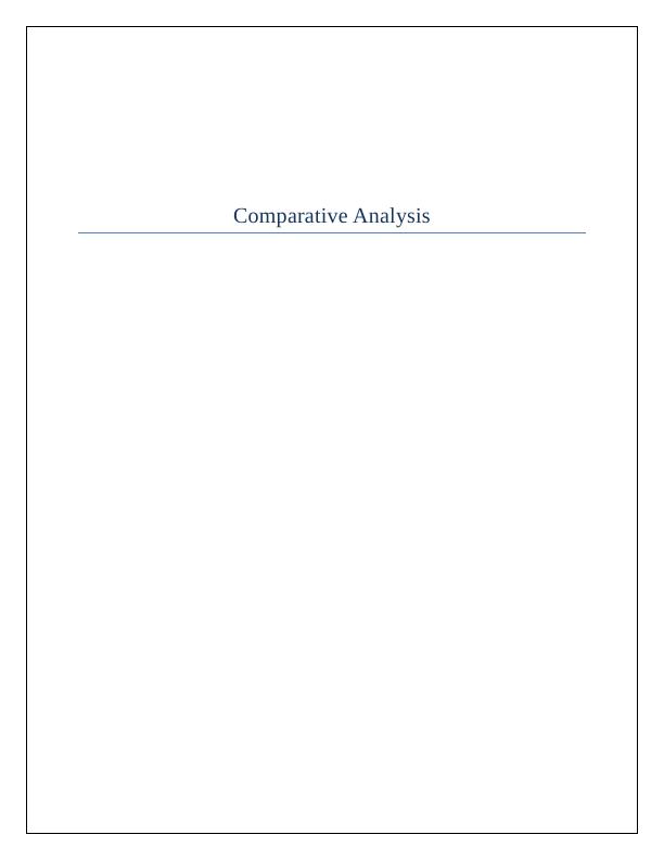 BUS100 comparative analysis_1