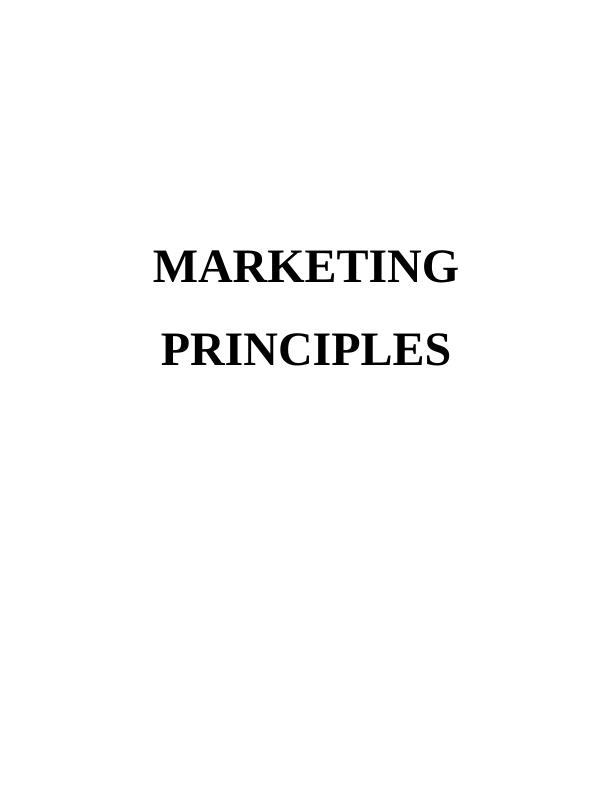 Marketing Principles & Process_1