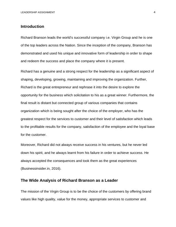 Richard Branson Leadership Styles: Virgin Group_4