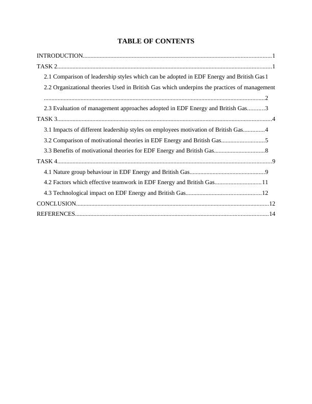 Organizational Behaviour of British Gas and EDF Energy_2