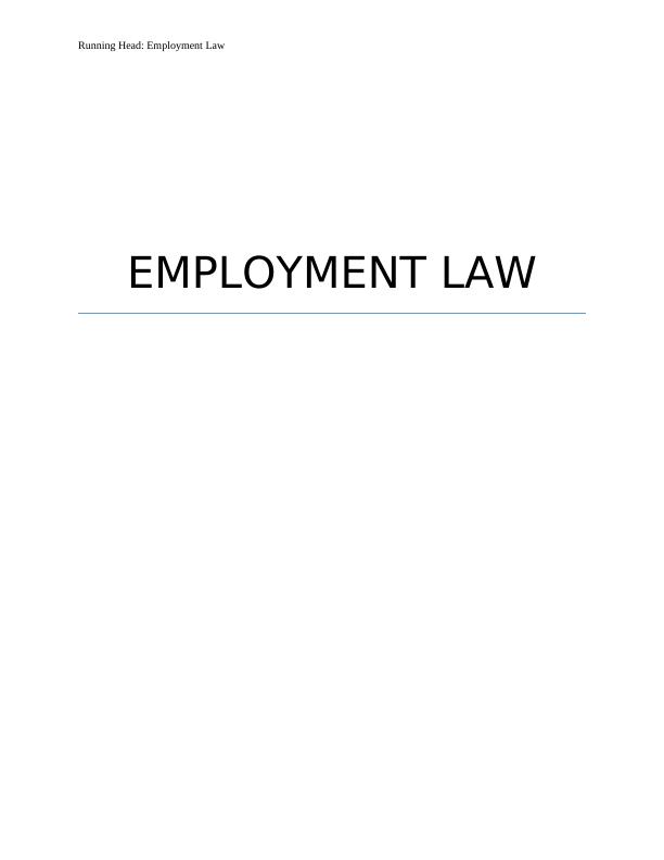 Aims and Objectives of Employment Law_1