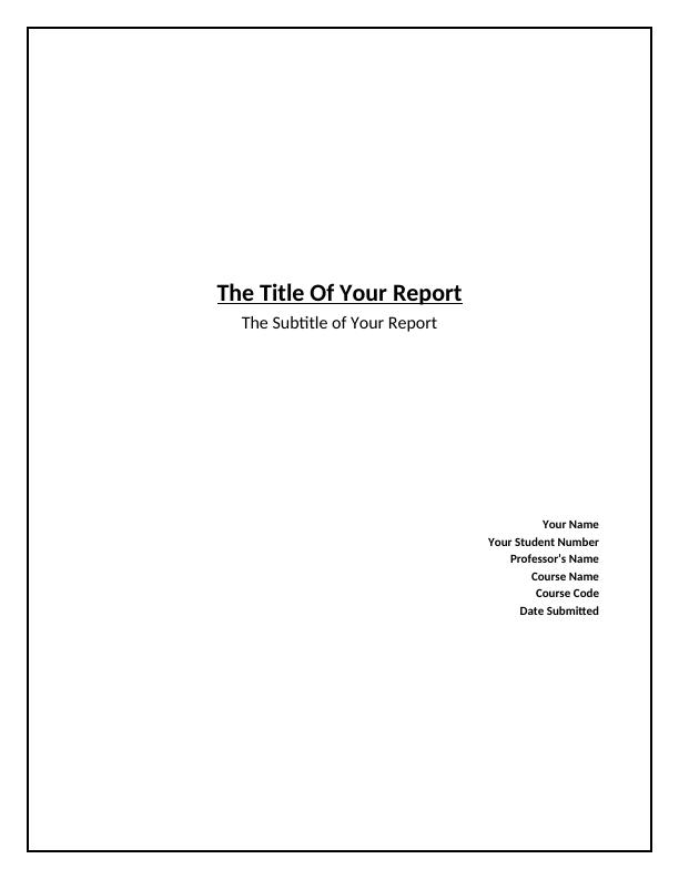 How To Use The Business Report Template_3