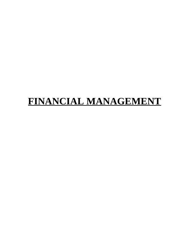 Comparative Financial Report on Vodafone Plc Assignment_1
