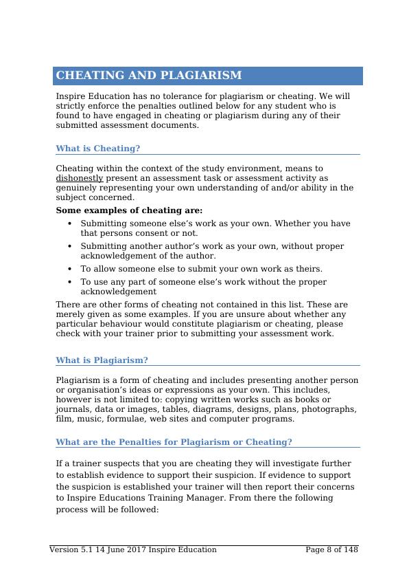 TAEASS401B Plan Assessment Activities and Processes_8