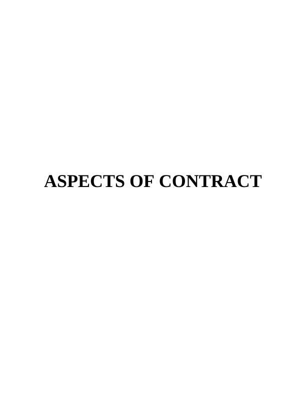 Contract Management | Assignment_1
