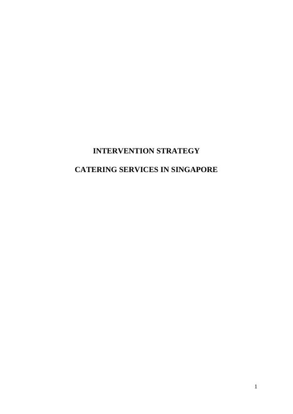 Assignment on Intervention Strategy_1