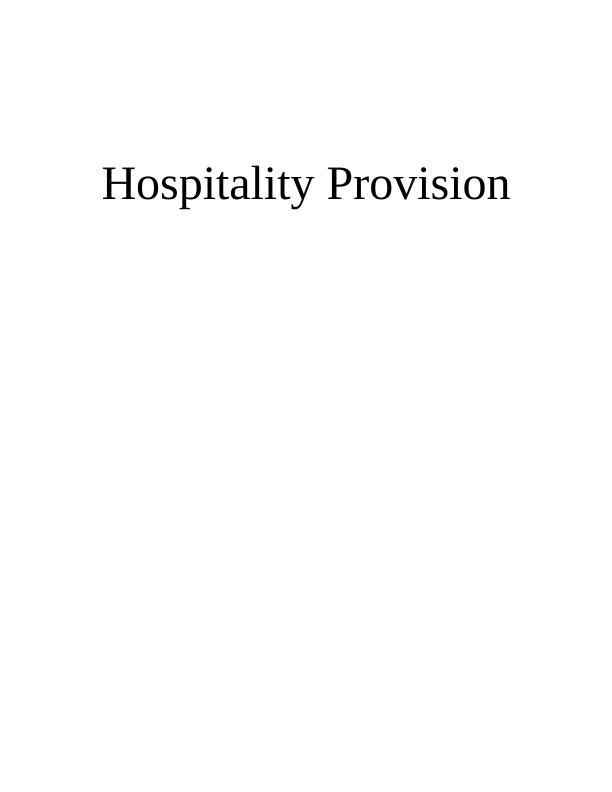 Scope Of The Hospitality Industry in Travel and Tourism Sector_1