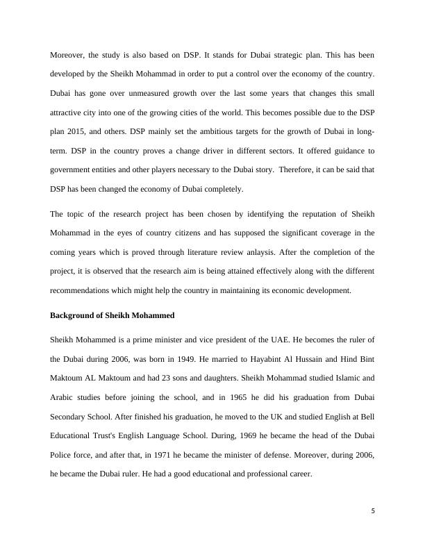 Leadership of Mohammed Bin Rasheed : Report_6