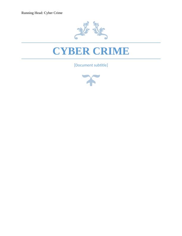 Paper on Ransomware Malware Cyber Crime_1