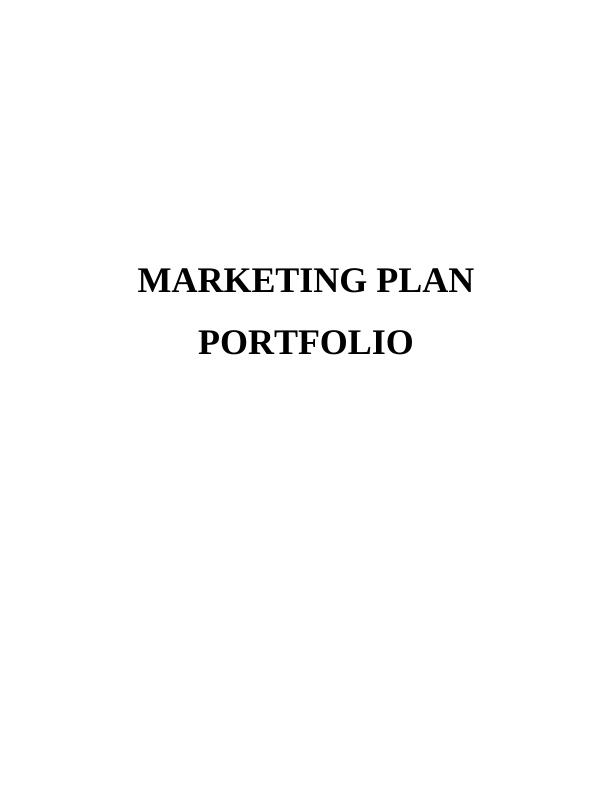Marketing Plan Portfolio_1