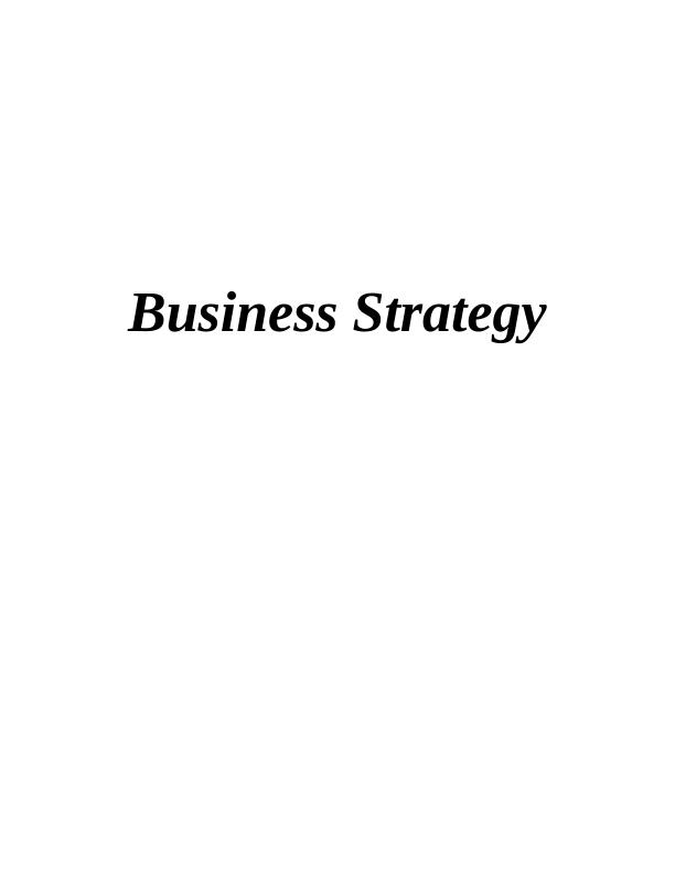 Business Strategy Report : Volkswagen_1