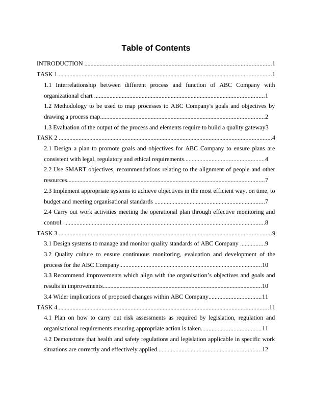 Managing Business Activities of ABC Company : Report_2