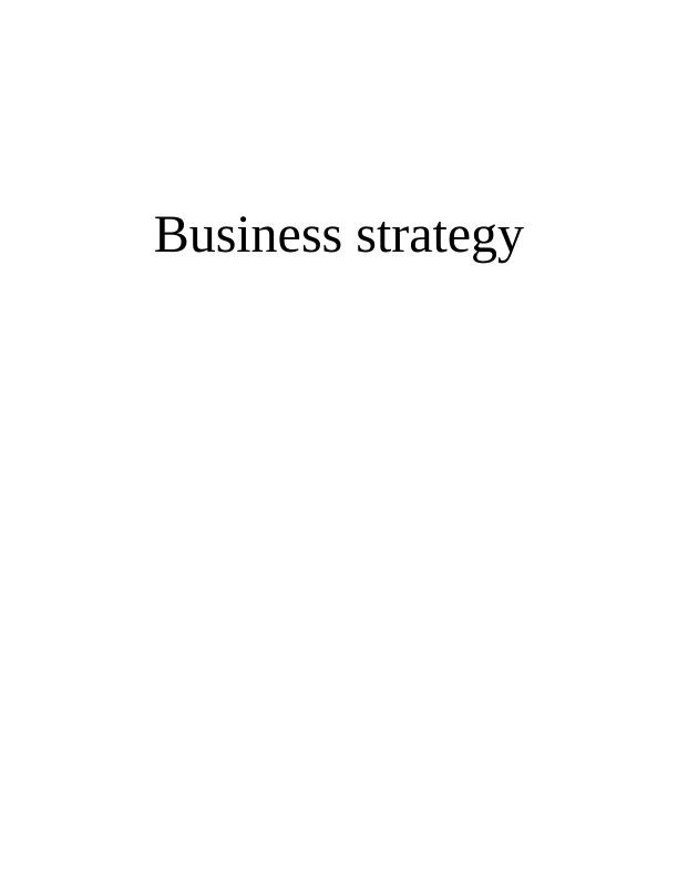 Sample Business Strategy - Vodafone Assignment_1