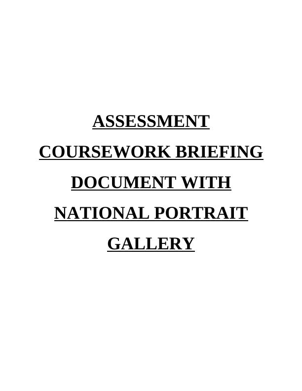 National Portrait Gallery: Overview, Objectives, Sustainability, Financial Assistance, Corporate Governance_1