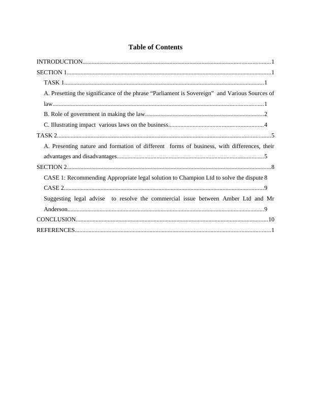 BUSINESS LAW INTRODUCTION 1 SECTION 11 TASK 11 A_2