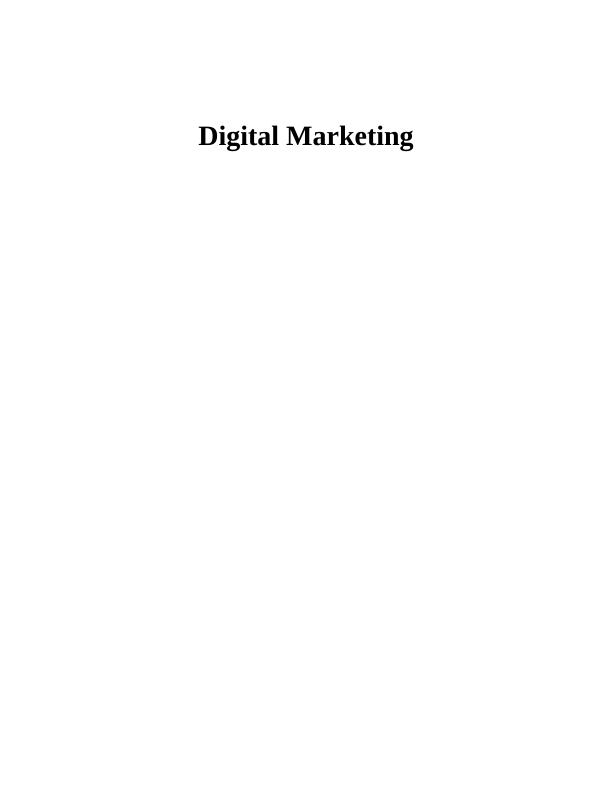Digital Marketing Assignment: Amazon_1