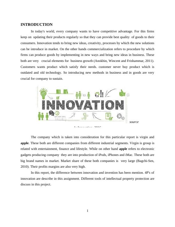 Innovation and Commercialisation - Virgin Group_3
