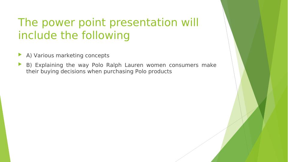 Marketing Concepts and Buying Decisions of Polo Ralph Lauren Women Consumers_3