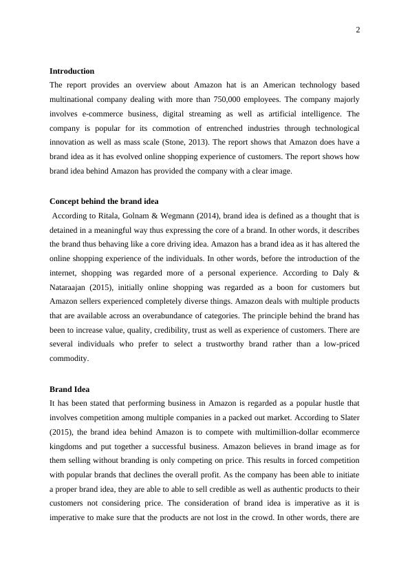 Marketing Amazon Hat Assignment