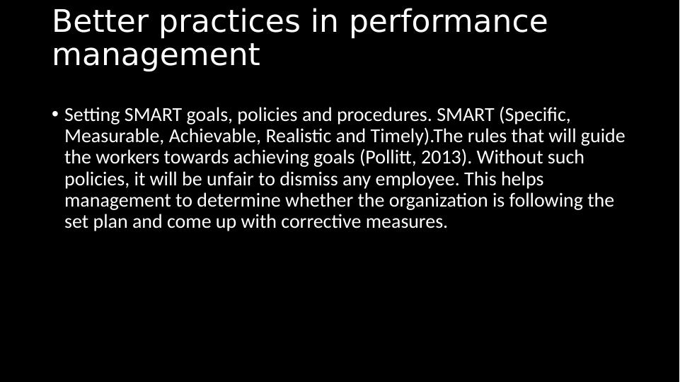 Performance Management Assignment (Sample)_2
