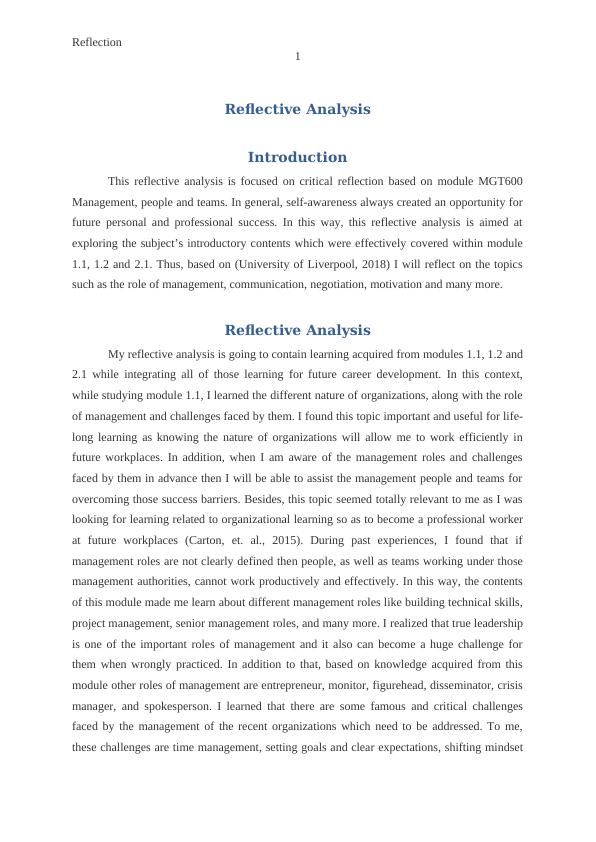 Reflective Analysis_2