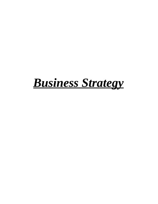 Strategic Marketing Plan for the John Lewis_1