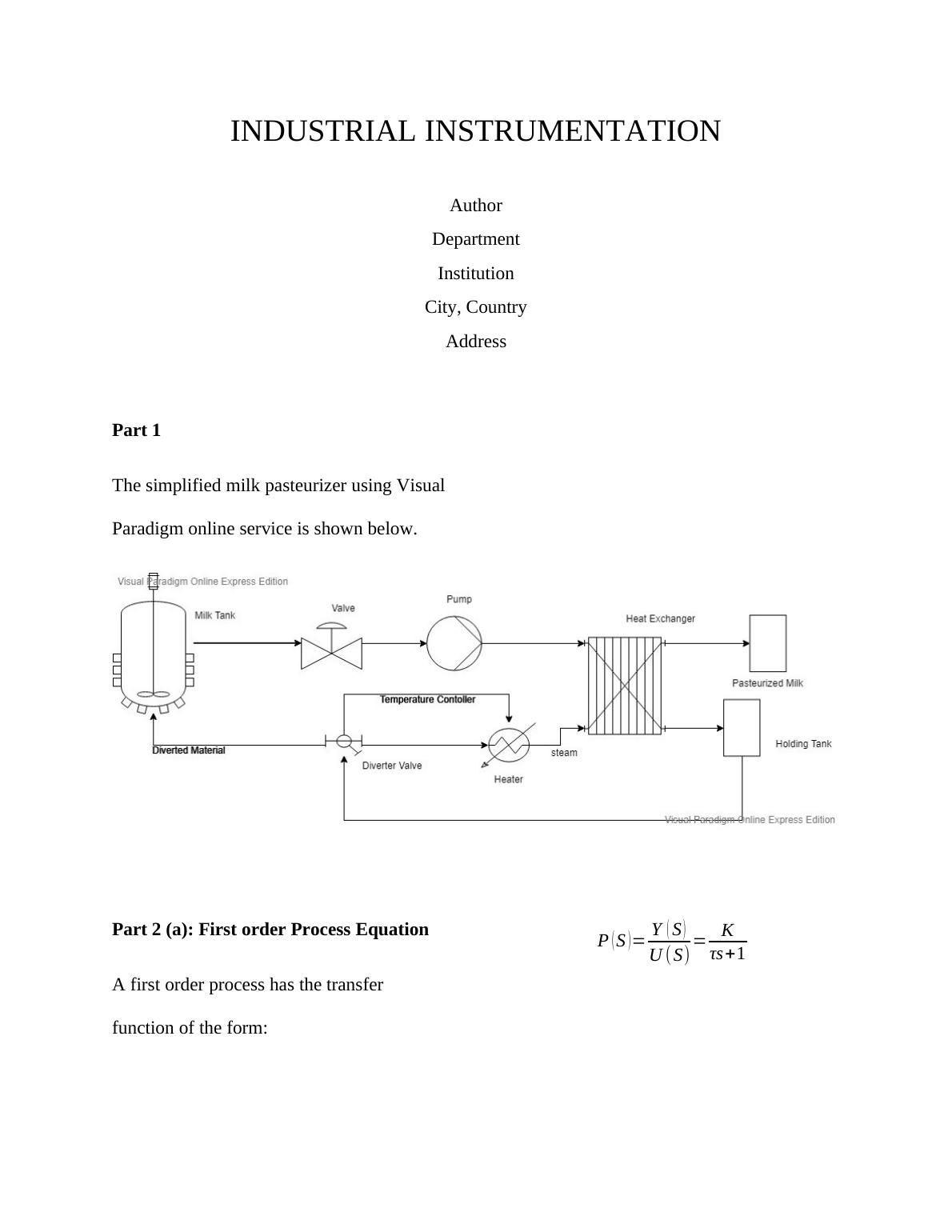 INDUSTRIAL INSTRUMENTATION.