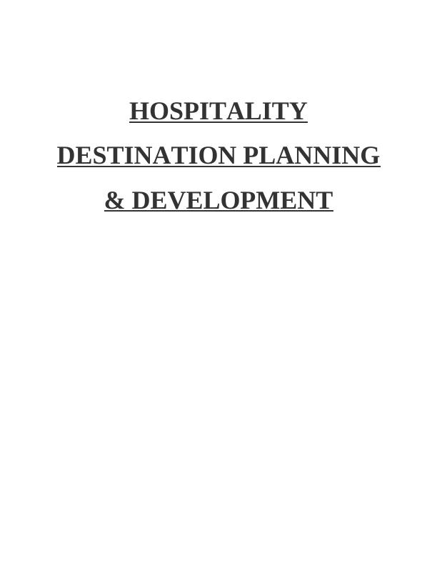 Policy Approaches to Managing Development and Regenerating of Tourism Destination_1