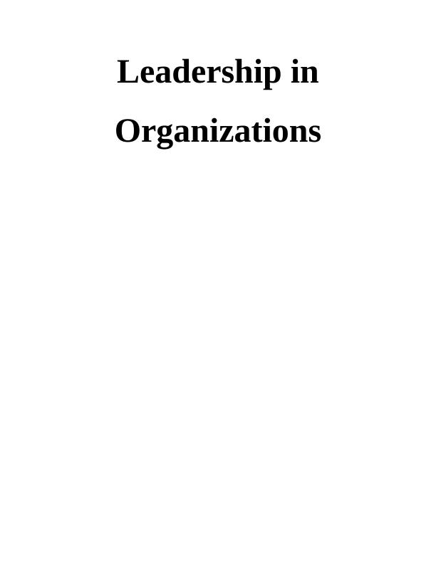 Essay on Types of Leadership Styles of Jeff Bezos_1
