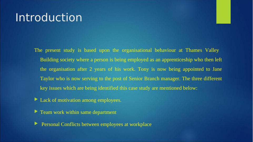 Organisational Behaviour: Motivation, Team Role, and Personal Conflicts_3