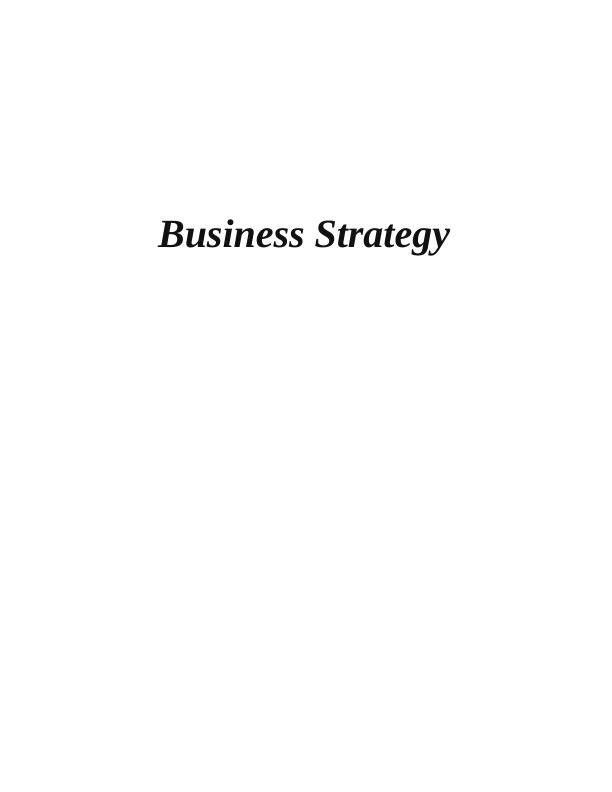 Business Strategy Assignment Solved- John Lewis Ltd_1