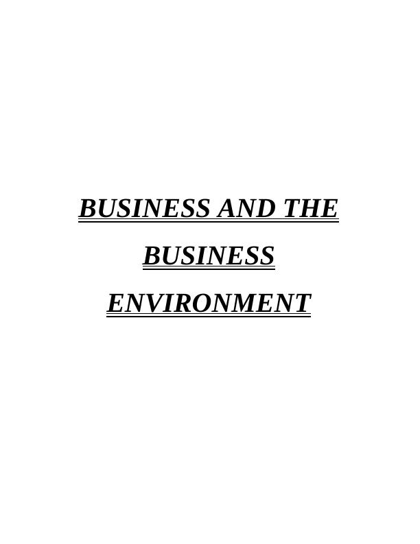 Macro environment affects business operations_1