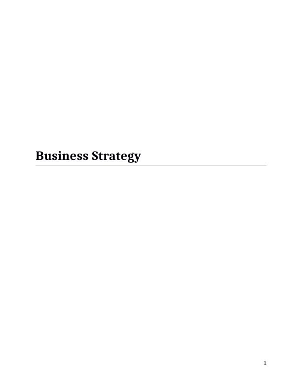Business Strategy: Porter’s Five Forces_1