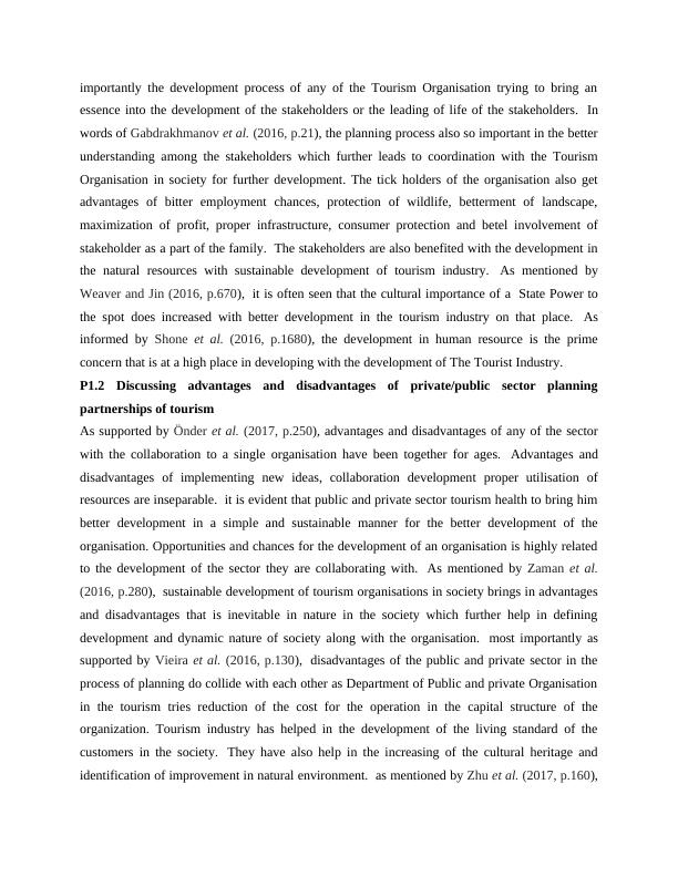 SUSTAINABLE TOURISM DEVELOPMENT Table of contents Introduction_4