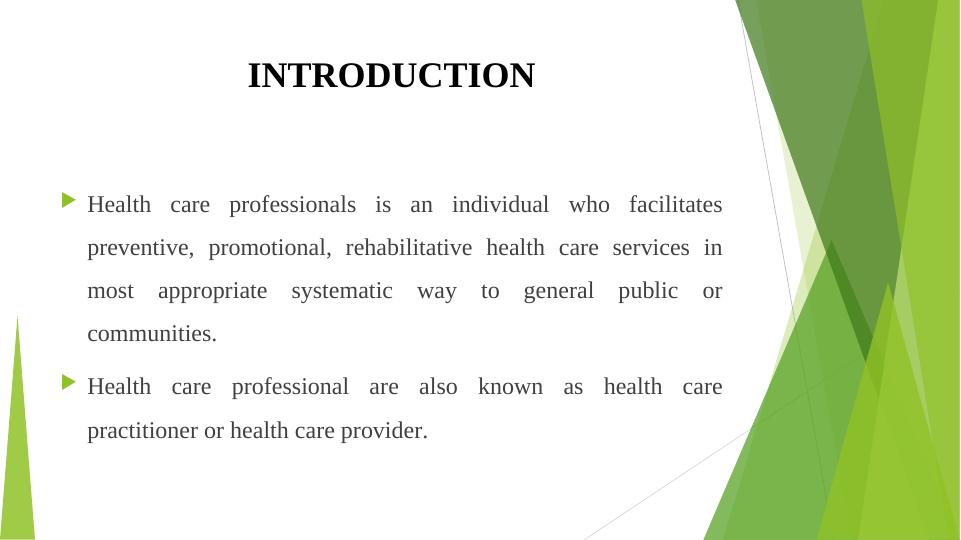 The Health Care Professional_2