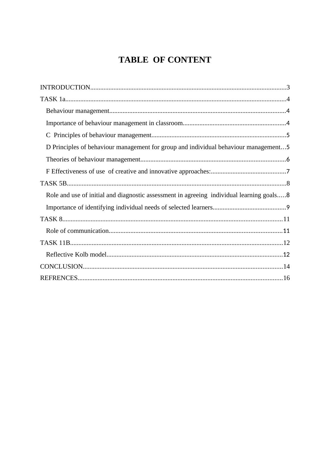 Role and Use of Initial and Diagnostic Assessment in Agreeing ...